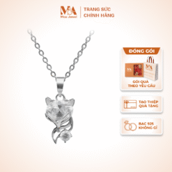 Mặt Dây Chuyền Hồ Ly Hợp Mệnh Bạc 925 Không Gỉ - Moa Jewel MM0002