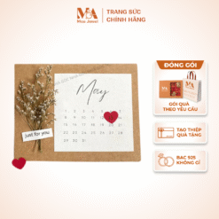 Alternative view of Thiệp Chúc Mừng Vintage - Moa Jewel