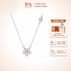 Dây chuyền Bạc Hoa Mai 5 Cánh Bạc 925 Không Gỉ - Moa Jewel MD0001