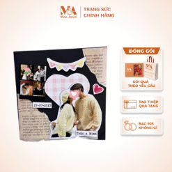 Thiệp Quà Tặng Trang Trí Ảnh - Moa Jewel